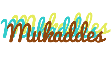 Mukaddes cupcake logo