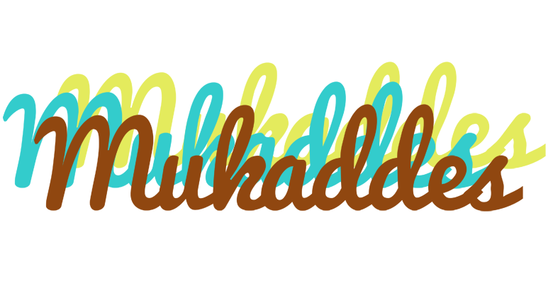 Mukaddes cupcake logo