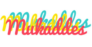 Mukaddes disco logo