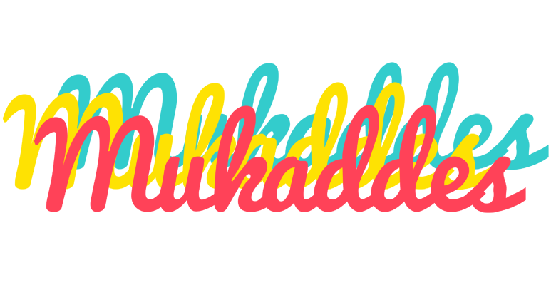 Mukaddes disco logo