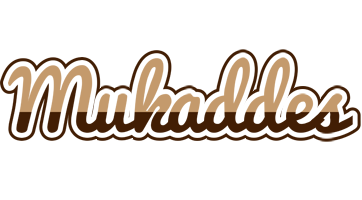 Mukaddes exclusive logo