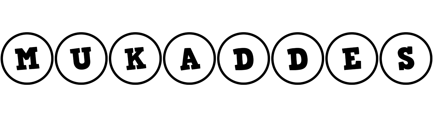 Mukaddes handy logo