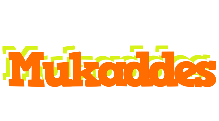 Mukaddes healthy logo