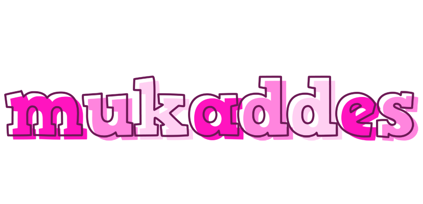 Mukaddes hello logo