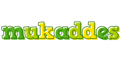 Mukaddes juice logo