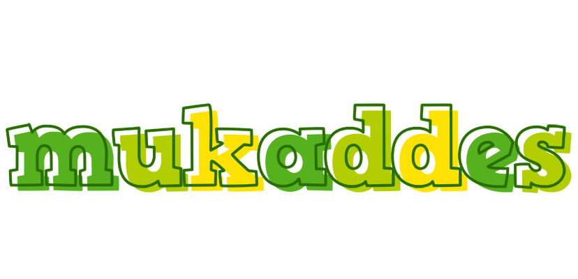 Mukaddes juice logo