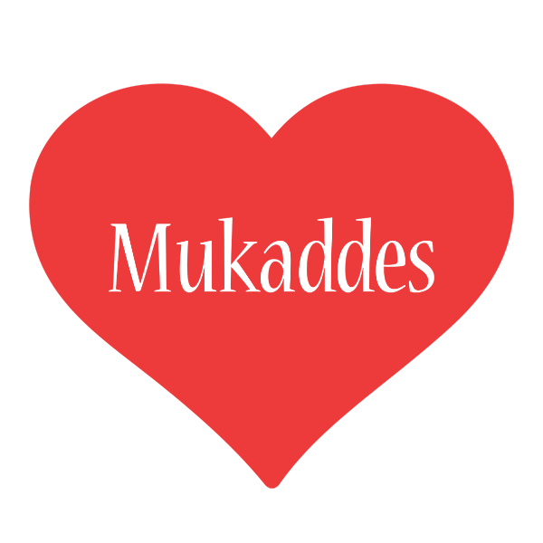 Mukaddes love logo