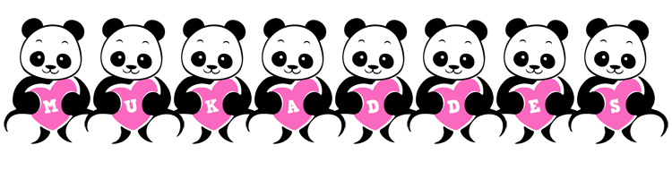 Mukaddes love-panda logo