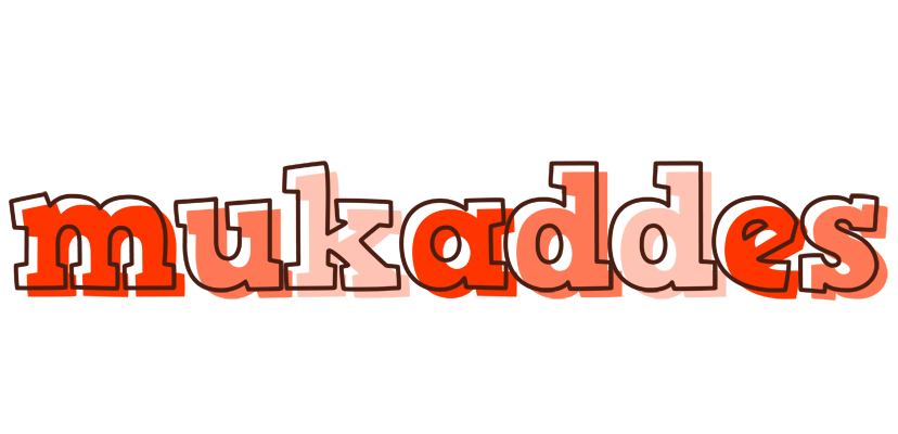Mukaddes paint logo
