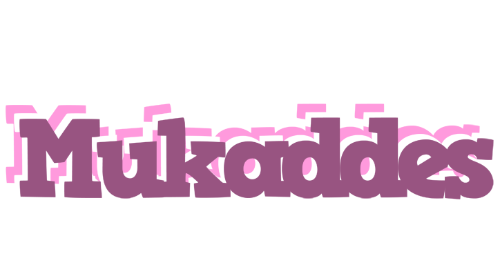 Mukaddes relaxing logo
