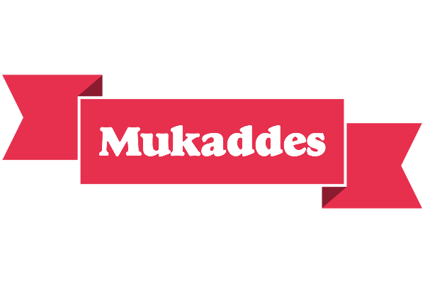 Mukaddes sale logo