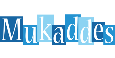 Mukaddes winter logo