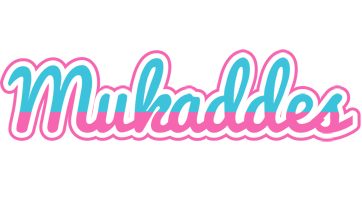 Mukaddes woman logo