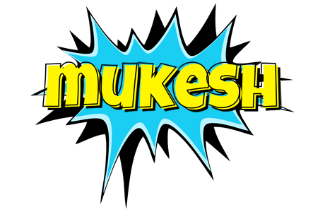 Mukesh amazing logo