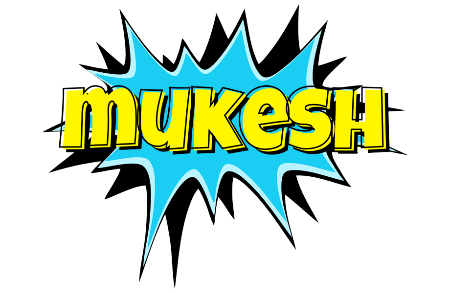 Mukesh amazing logo