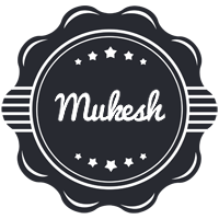 Mukesh badge logo
