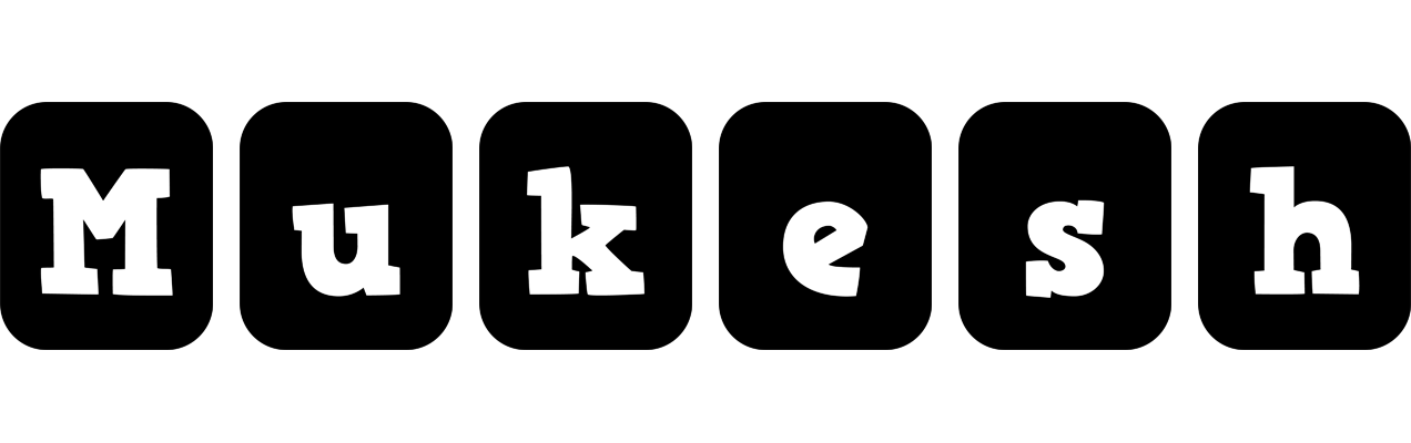 Mukesh box logo