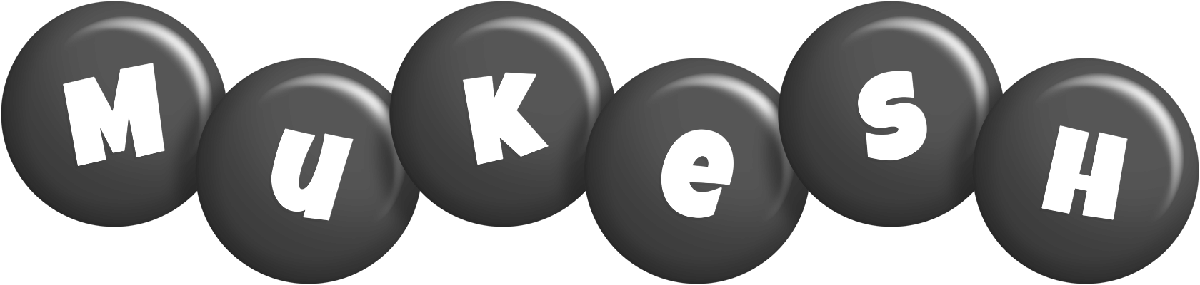 Mukesh candy-black logo