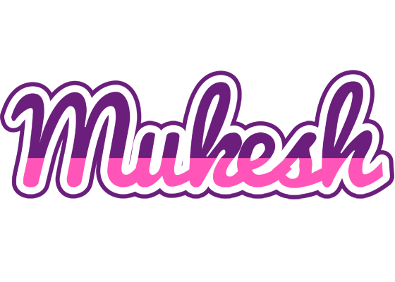Mukesh cheerful logo