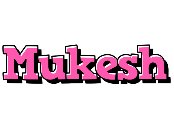 Mukesh girlish logo