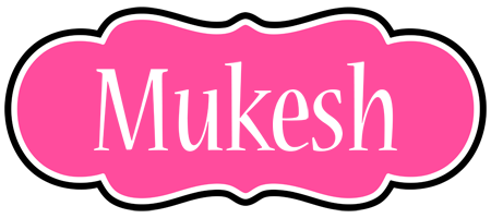 Mukesh invitation logo