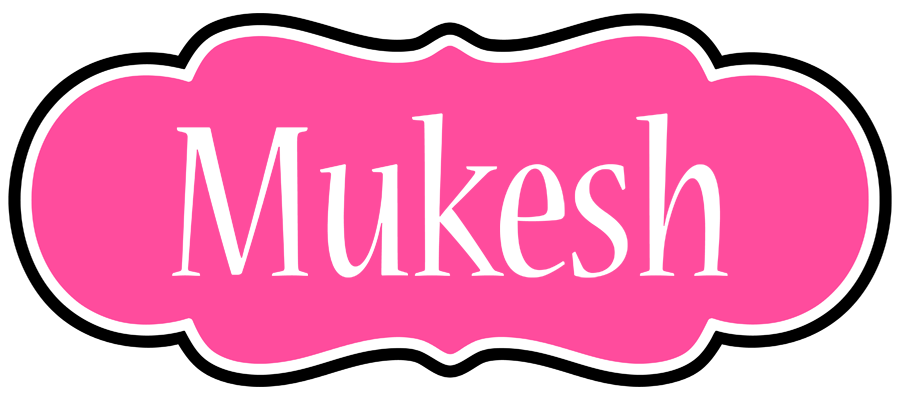 Mukesh invitation logo