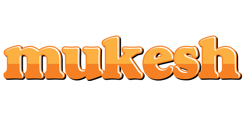 Mukesh orange logo