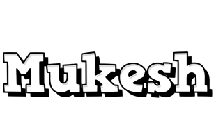 Mukesh snowing logo