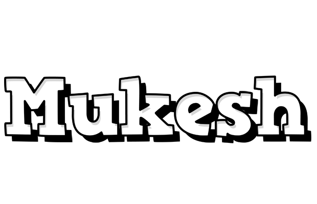 Mukesh snowing logo
