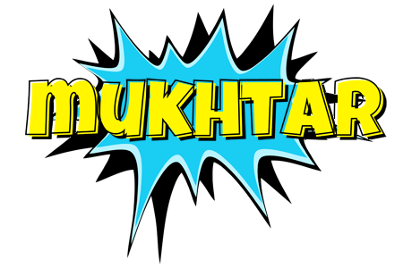Mukhtar amazing logo