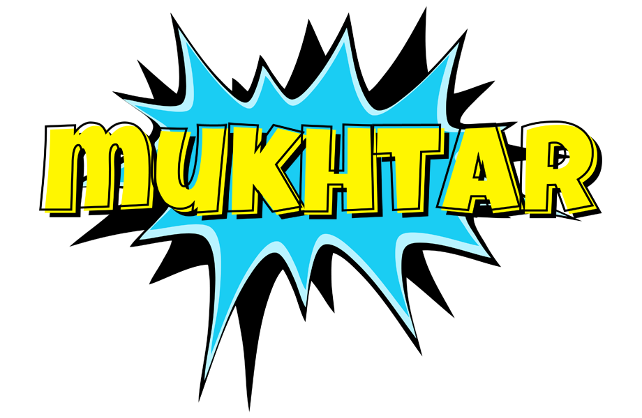 Mukhtar amazing logo