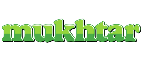 Mukhtar apple logo