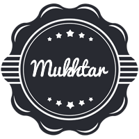 Mukhtar badge logo