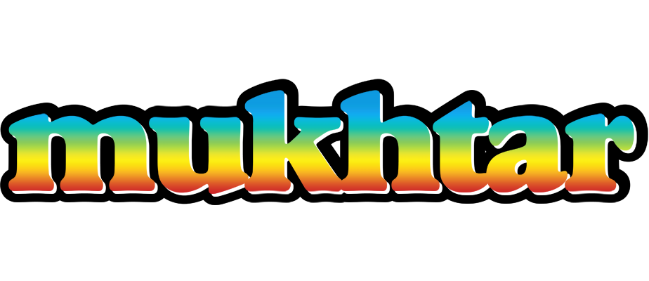 Mukhtar color logo