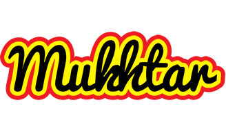 Mukhtar flaming logo