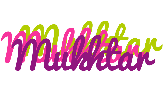 Mukhtar flowers logo