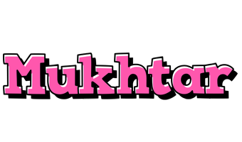 Mukhtar girlish logo