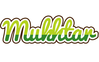Mukhtar golfing logo