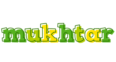 Mukhtar juice logo