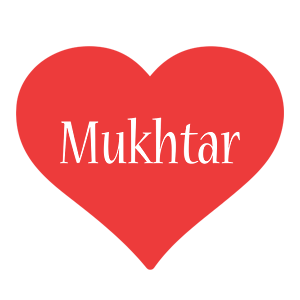 Mukhtar love logo