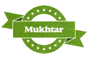 Mukhtar natural logo