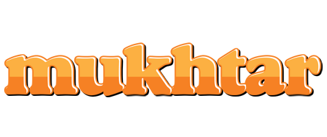 Mukhtar orange logo
