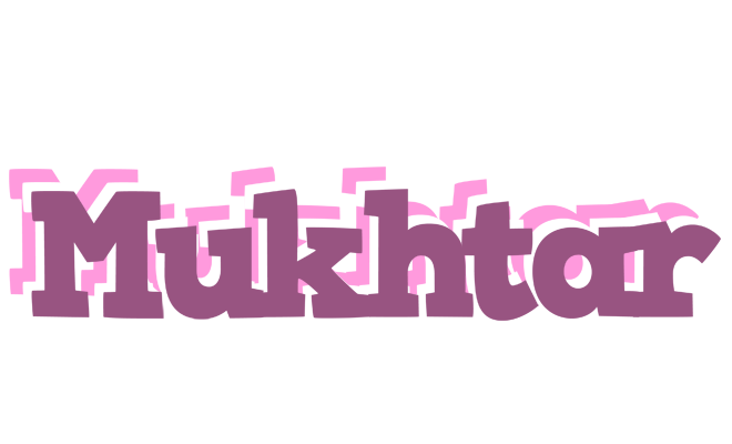 Mukhtar relaxing logo