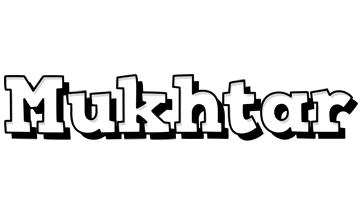 Mukhtar snowing logo