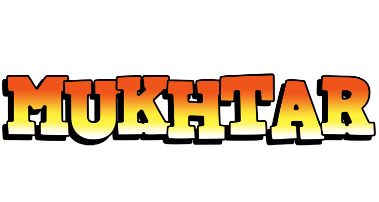Mukhtar sunset logo