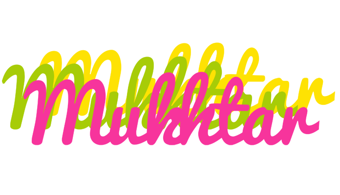 Mukhtar sweets logo