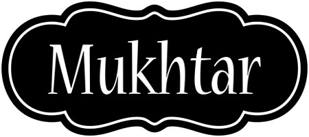 Mukhtar welcome logo