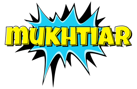 Mukhtiar amazing logo