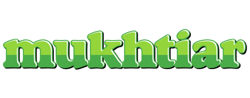 Mukhtiar apple logo