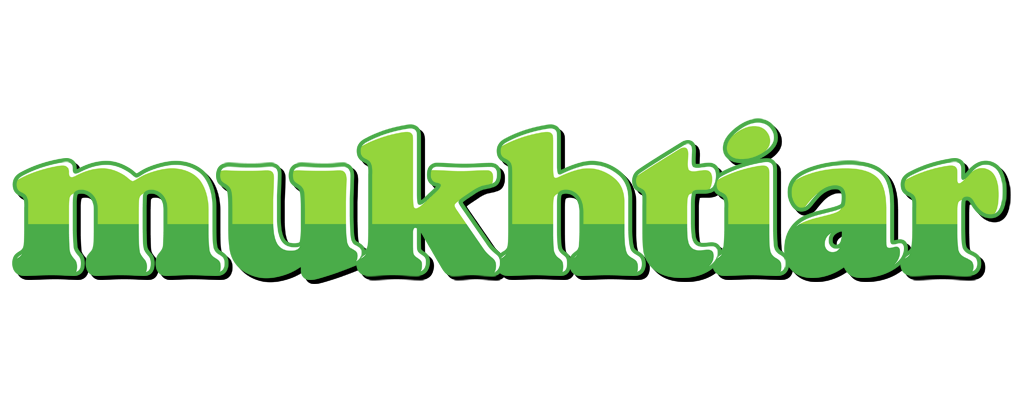 Mukhtiar apple logo